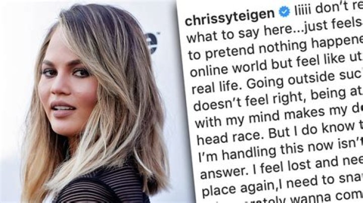 Chrissy Teigen Says She’s ‘Depressed’ In The ‘Cancel Club’: Message – Hollywood Life