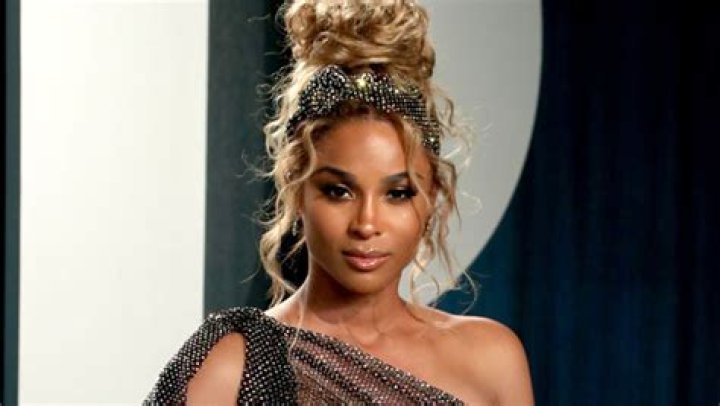 Ciara Stuns In Makeup-Free Selfies While Showing Off Growing Baby Bump In Plunging Tank