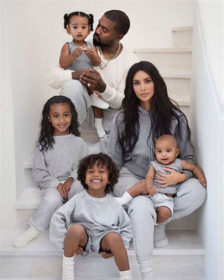 Kim Kardashian & Kanye West’s Kids Chicago & Psalm Look Like Their Twins In Milan