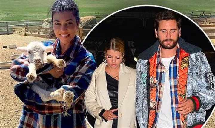 Kourtney Kardashian Fans Go Wild As They Speculate She’s Wearing Scott Disick’s Shirt In New Photo