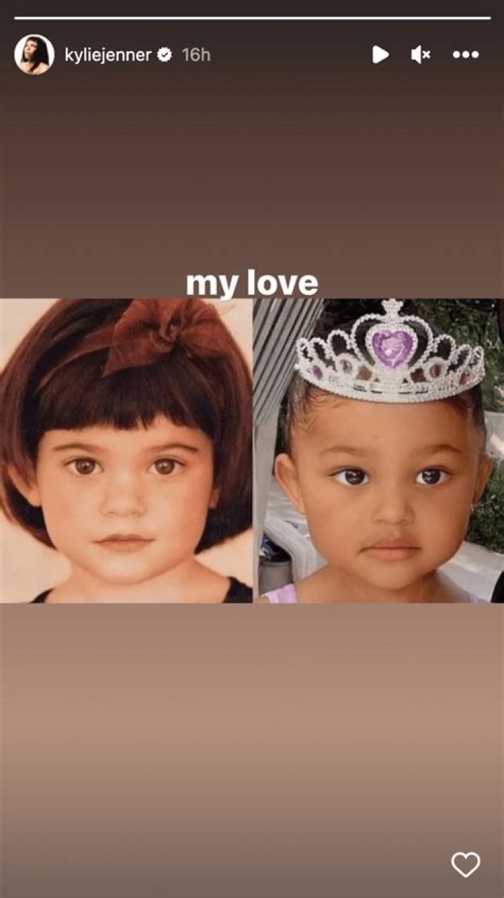Kylie Jenner & Stormi, 2, Have Identical Smiles In Adorable Comparison Pics From Kylie’s Childhood