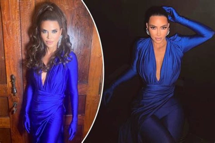 Lisa Rinna Gets Compared To Kim Kardashian In Balenciaga Gown – Hollywood Life