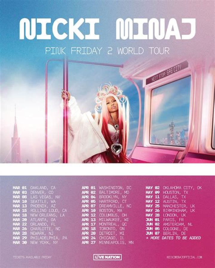 Nick Minaj’s New Album” ‘Pink Friday 2’ Release Date, Tour & More Info – Hollywood Life