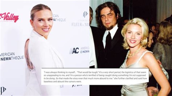 Scarlett Johansson Talks Benicio Del Toro Elevator Sex Rumor – Hollywood Life