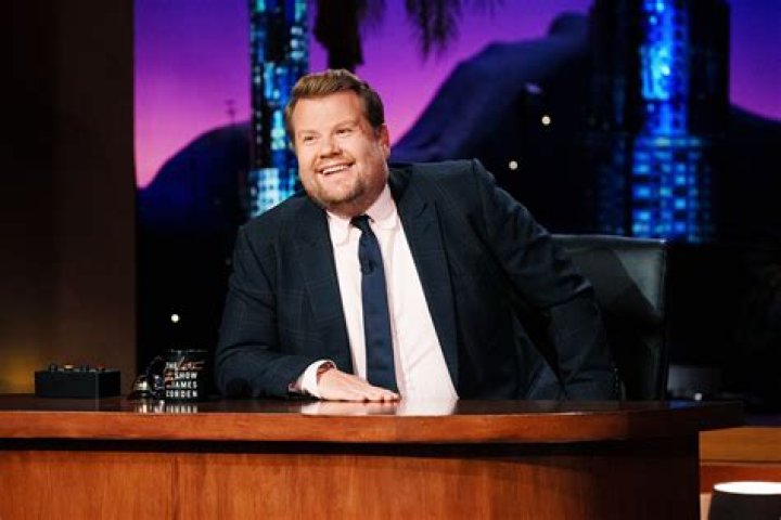 Shows Off Ring To James Corden – Hollywood Life