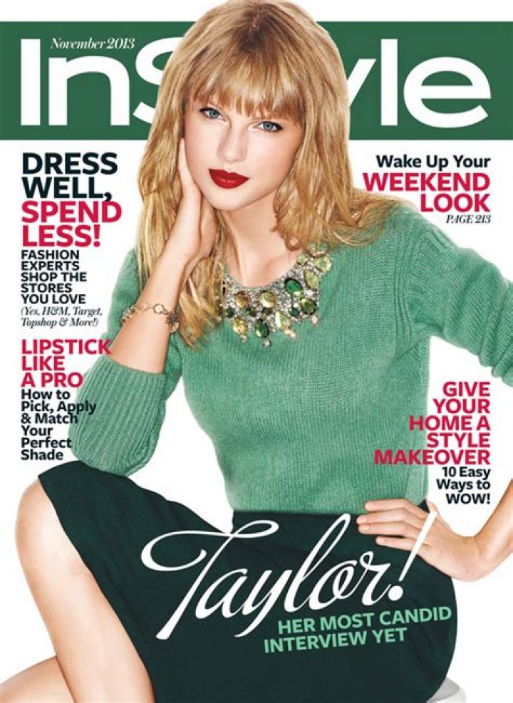 Taylor Swift’s ‘InStyle’ Lipstick — Get Her Exact Chanel Shade – Hollywood Life